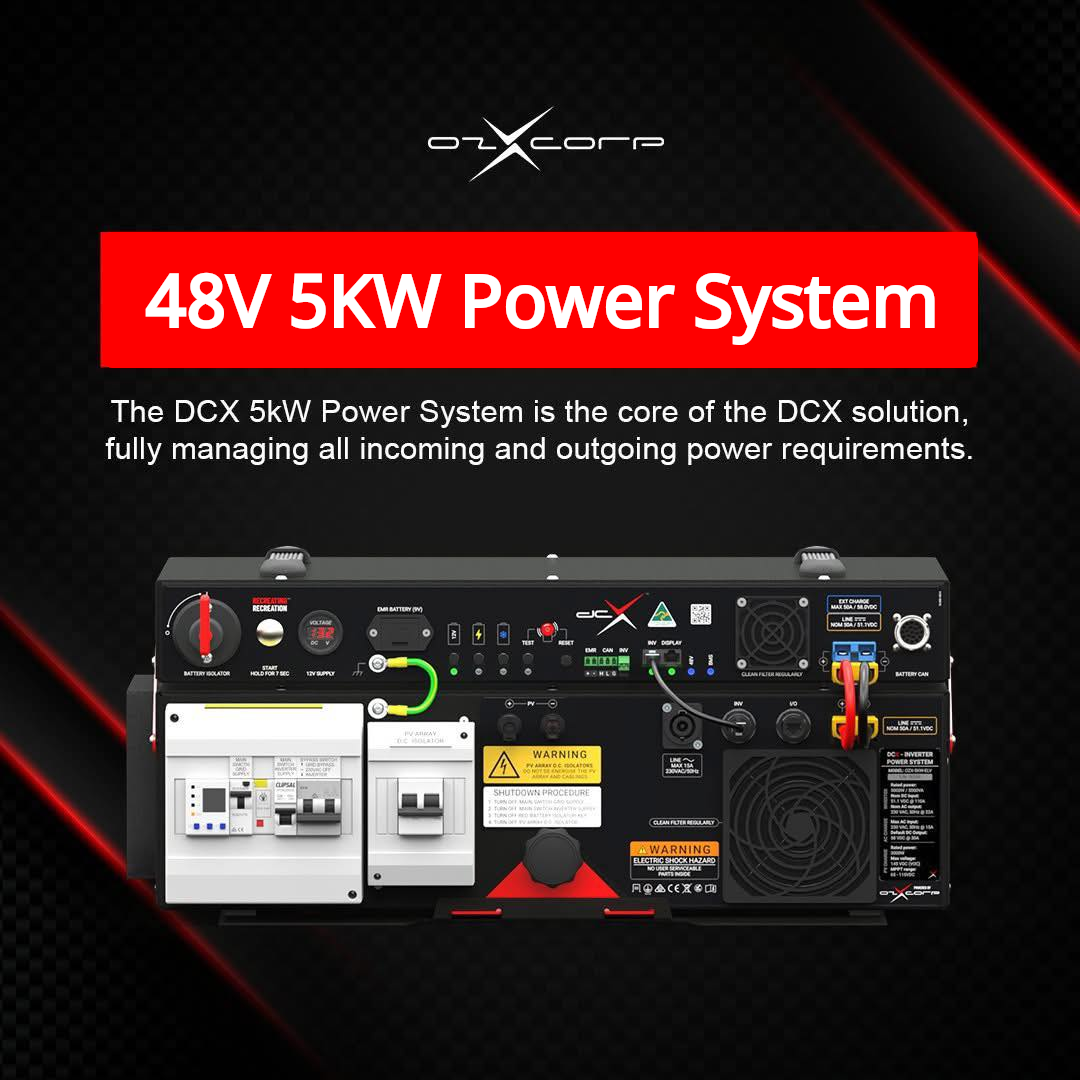 DCX 48V Inverter Power Systems | Caravan & RV Power Solutions