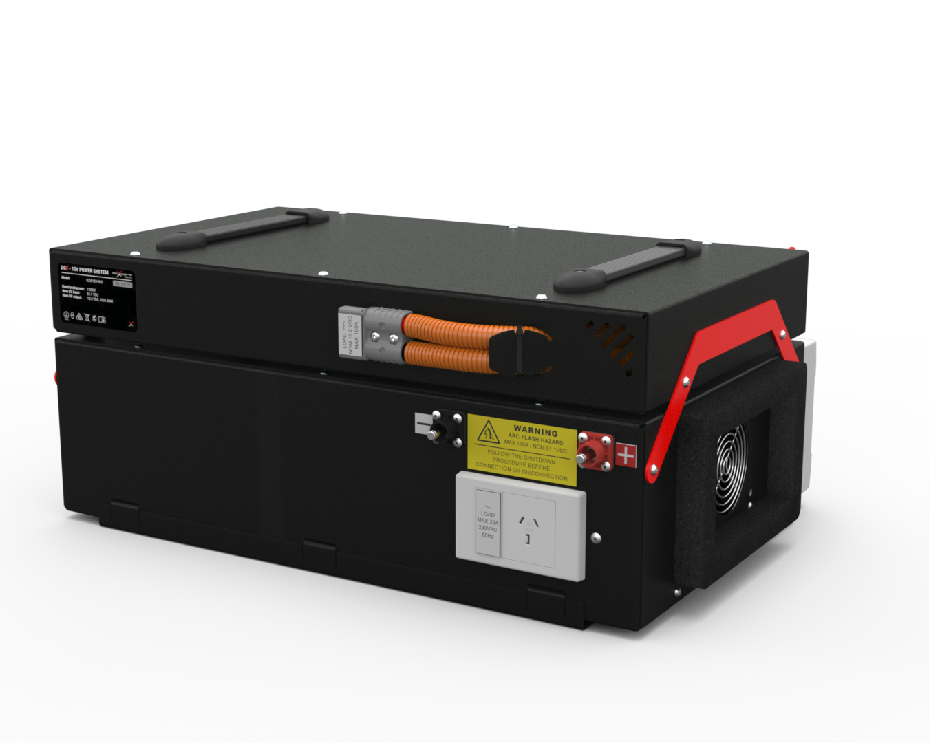 DCX 48V Inverter Power System | 120–450V Solar Input | Off-Grid Caravan & RV Power