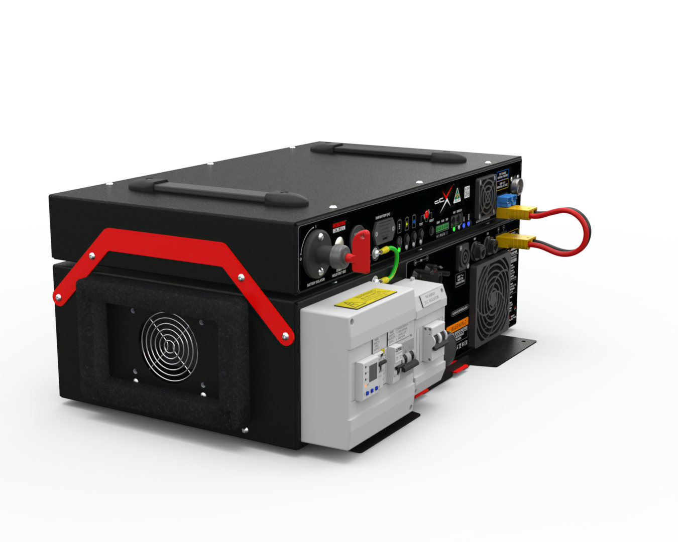 DCX 48V Inverter Power System | 120–450V Solar Input | Off-Grid Caravan & RV Power