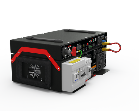 DCX 48V Inverter Power System | 120–450V Solar Input | Off-Grid Caravan & RV Power