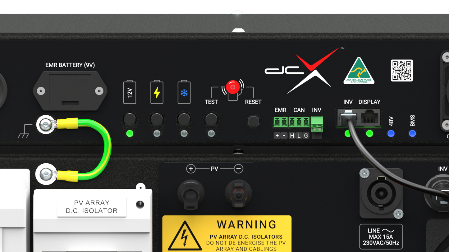 DCX 48V Inverter Power System | 120–450V Solar Input | Off-Grid Caravan & RV Power