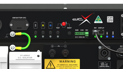 DCX 48V Inverter Power System | 120–450V Solar Input | Off-Grid Caravan & RV Power
