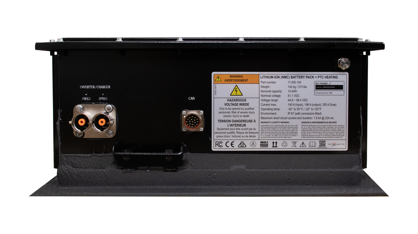 DCX 48V Chassis Mount Battery – 7.1kWh