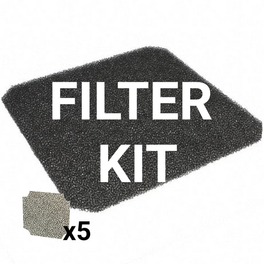 DCX Inverter Service Kit – Replacement Mesh Filters (5-Pack)
